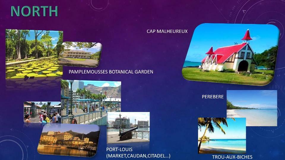 Escale Vacances Flic en Flac Ngoại thất bức ảnh